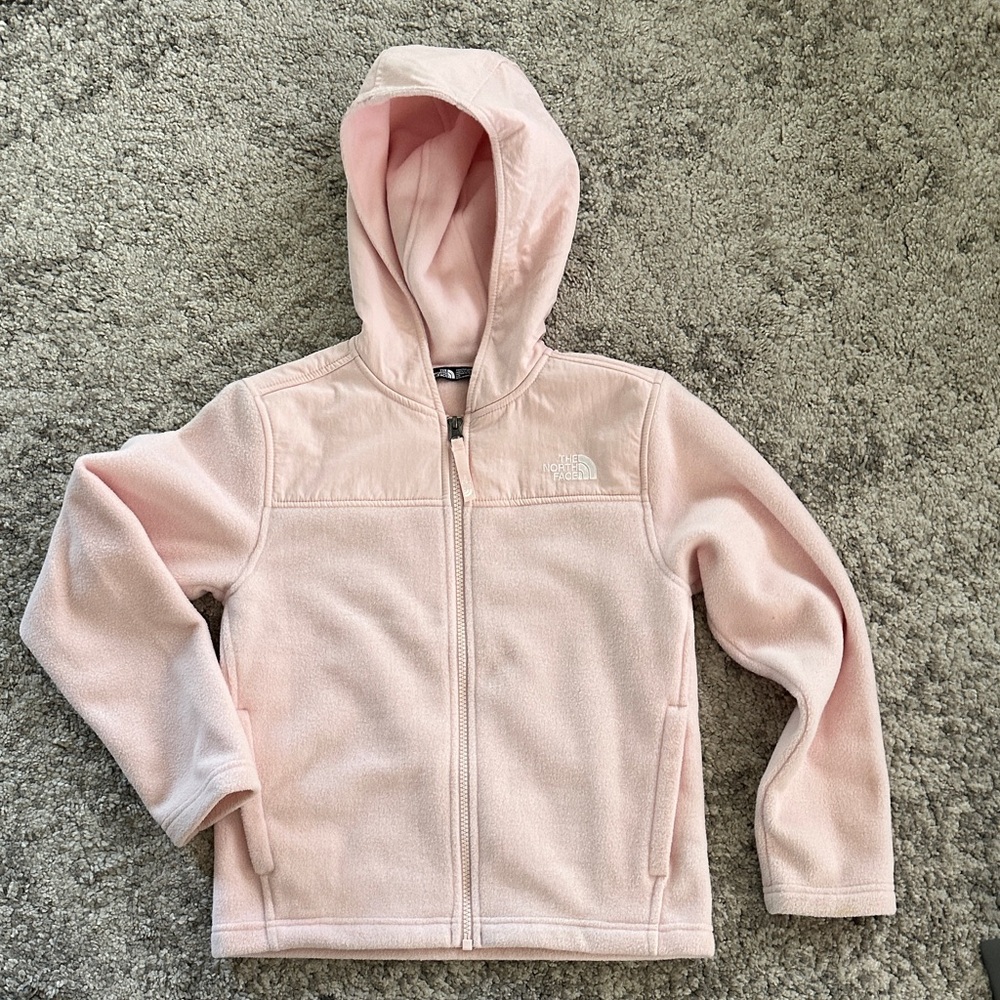 The North Face Light Pink Kids Hoodie